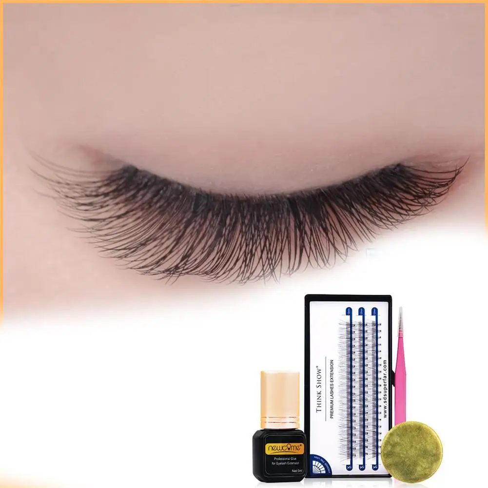 

Self-grafting Eyelash Extension Kit For Beginner Beauty Eyelash Eyes Shining Extension Kit Training Kit Big M8M5