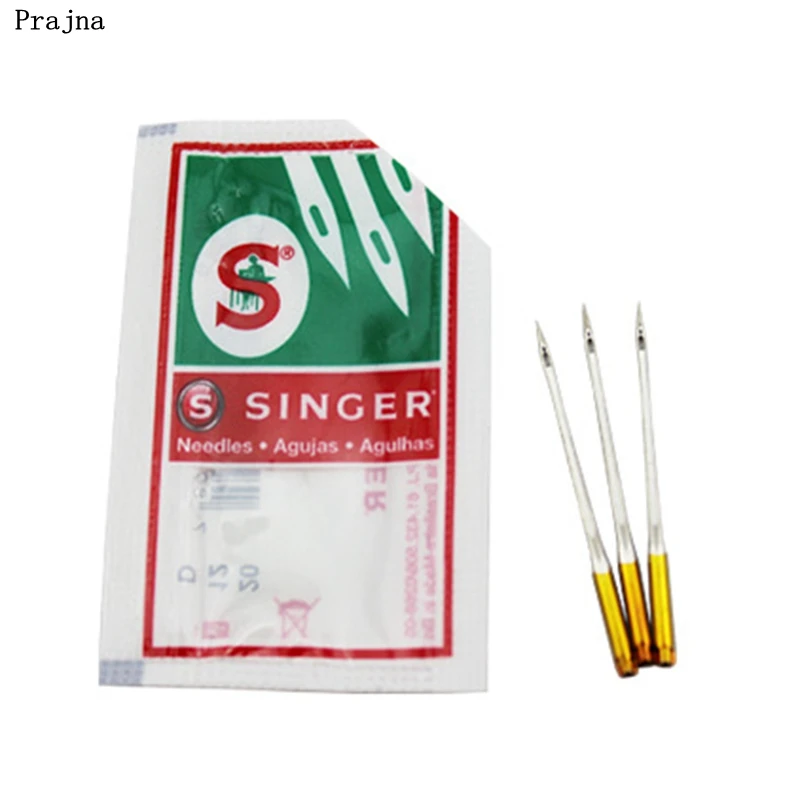 

Prajna 3pcs Household Sewing Machine Needles Domestic Needle for Singer Stitching Accessories Sewing Macine Size 9/11/14/16/18
