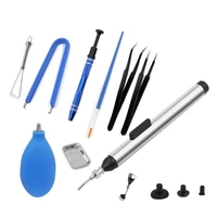 4 claw pick up tool kit for small parts pickup metal grabber ic chips metal grabber claw electronic component catcher qxnf