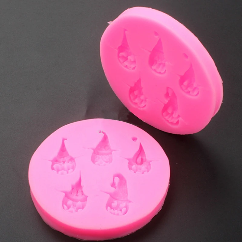 Хэллоуин пират Тыква силиконовая форма для торта декоративная шоколадная