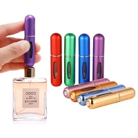 5ml refillable portable travel mini spray refillable conveniet empty atomizer perfume bottles cosmetic containers for traveler