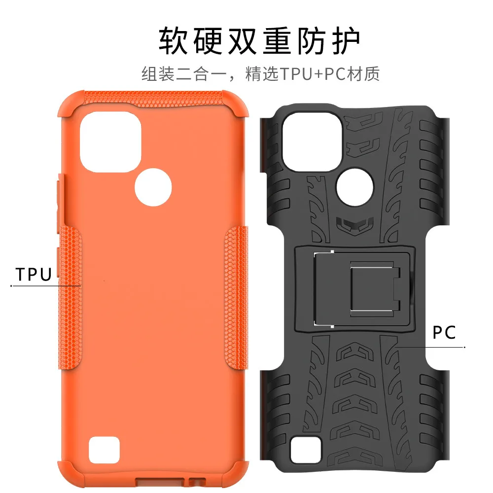 Противоударный чехол для OPPO Realme C2 C11 C15 C17 прочный силиконовый защитный с