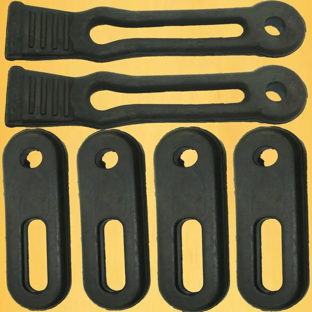 Резиновый капот дверной ремень Защелка комплект подходит для YAMAHA RHINO 700 660 450 все