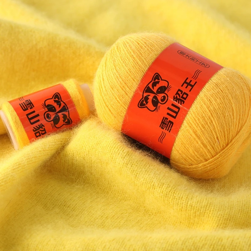 50 г + 20 кашемировая пряжа нескатывающаяся верхняя одежда ручной Вязание нить для