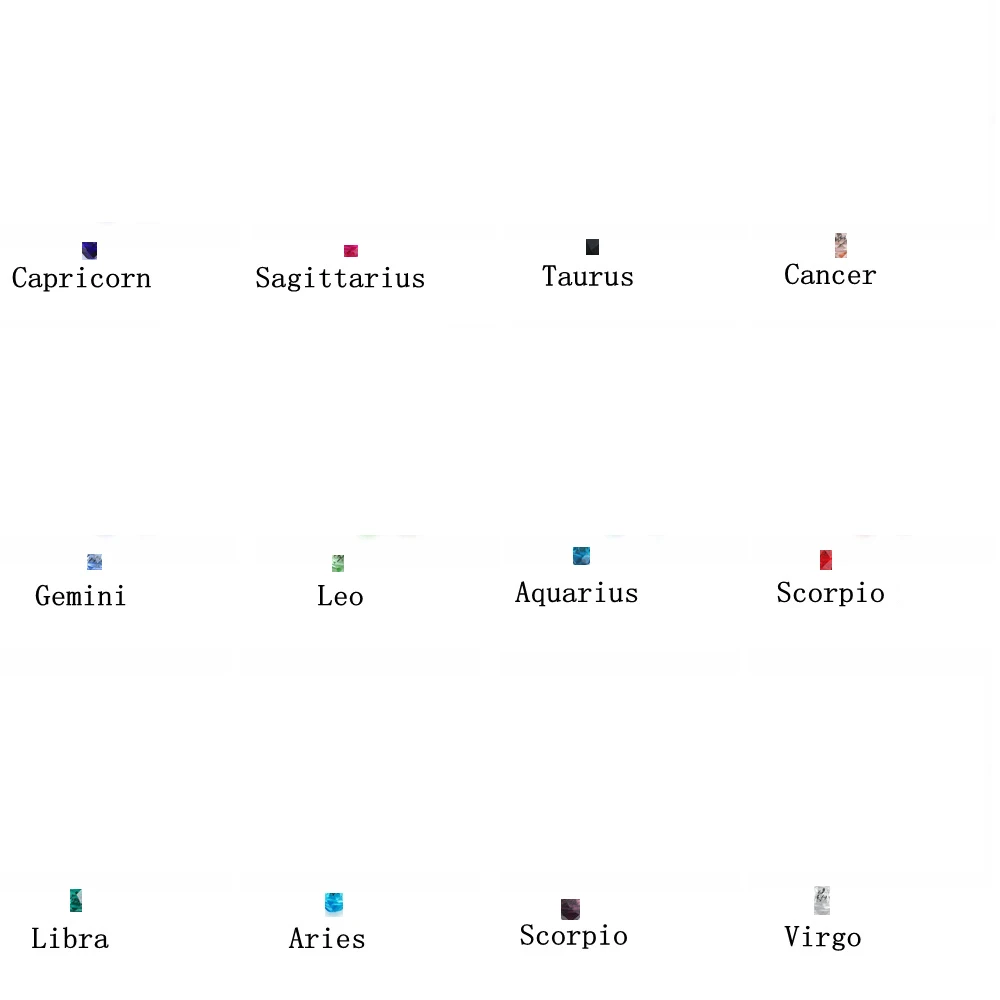 Европейский и американский 12 Созвездие серебряные браслеты для женщин