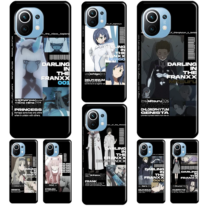 Чехол Zero Two Ichigo Darling in Franxx для POCO X3 Pro X4 Pro GT M3 M4 F3, чехол для Xiaomi Mi 11 Lite Mi 12 12X 10T 11T Pro