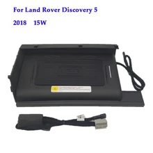 Wireless charger for Land Rover Discovery 5 2018 Special QI phone fast charging panel Car Accessories 15w Left Driving charge
