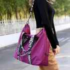 Aliwood новые вместительные женские сумки с надписью, брендовая нейлоновая дорожная сумка, повседневные женские сумки через плечо, женские сумки через плечо