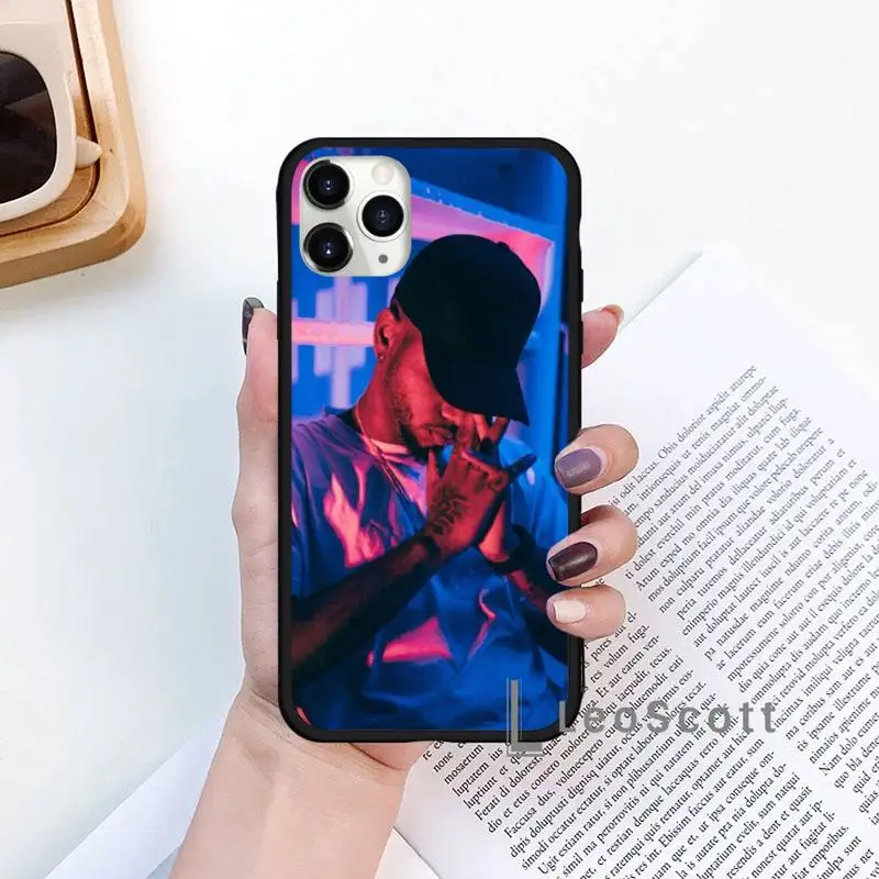 

Bryson Tiller famous rap singer Phone Case for iPhone 11 12 mini pro XS MAX 8 7 6 6S Plus X 5S SE 2020 XR