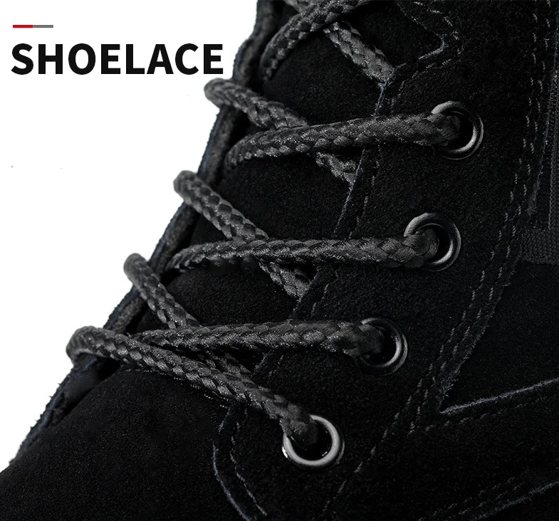 Уличные Водонепроницаемые зимние ботинки со стальным носком рабочая безопасная