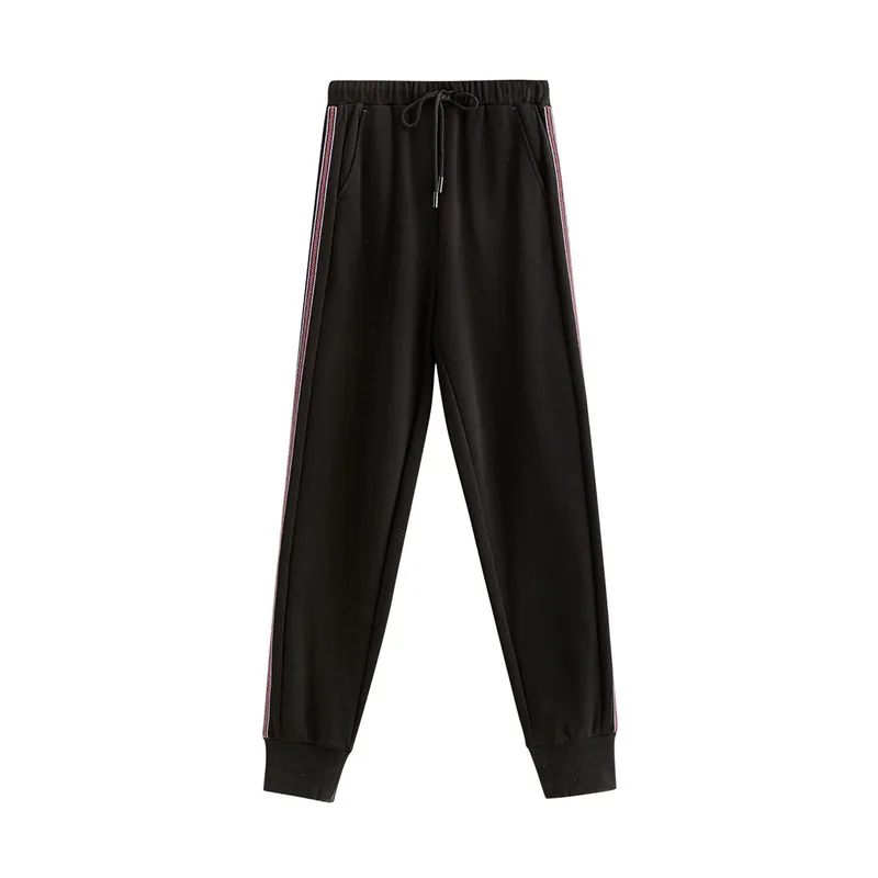 

Autumn Black Corset Harem Women's Pants 2021 Spring New Arrival Sports Casual Slim Versatile Spring