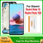 ЖК-дисплей 6,43 дюйма Super AMOLED для Xiaomi Redmi Note 10 M2101K7AI M2101K7AG, сенсорный экран с дигитайзером для Redmi Note 10S, оригинал