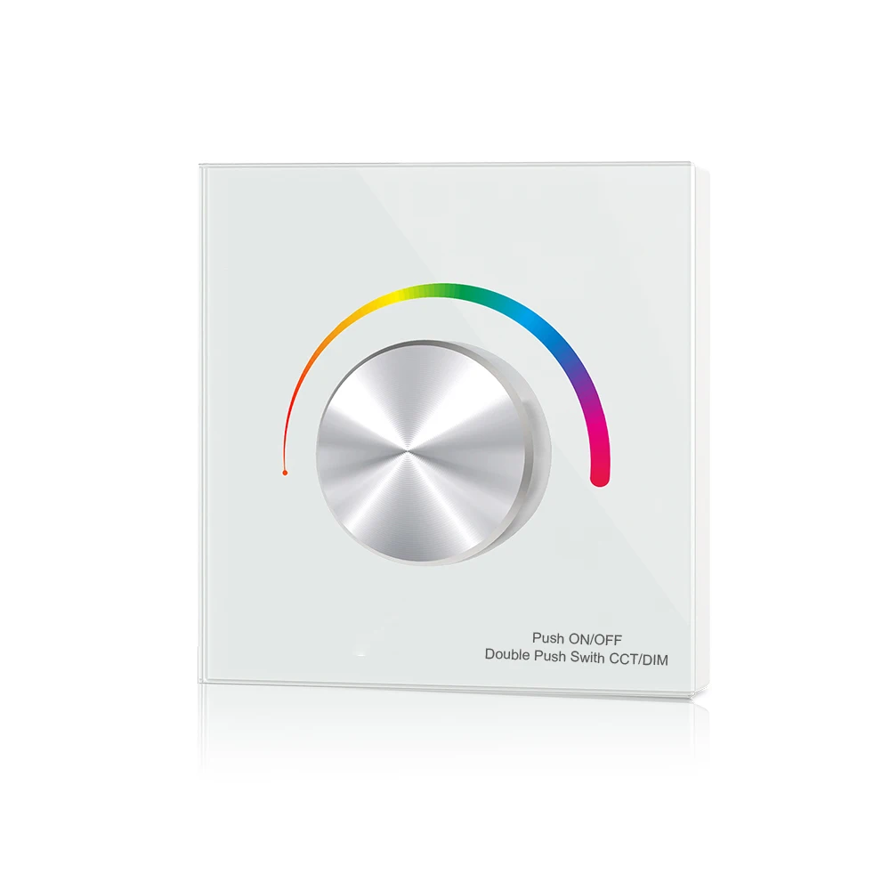 DC12-24V ручка панель настенный переключатель контроллер освещения диммер для