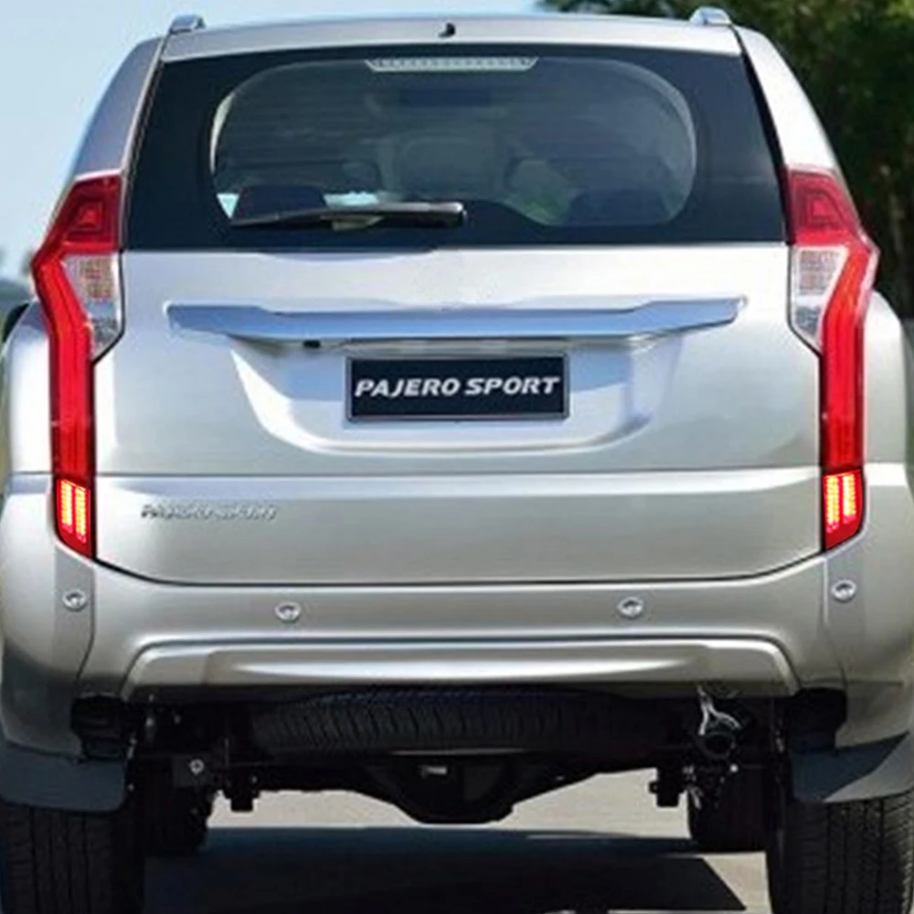 1 пара отражатель для Mitsubishi Montero Sport 2015 2016 2017 2018 Автомобильный светодиодный задний