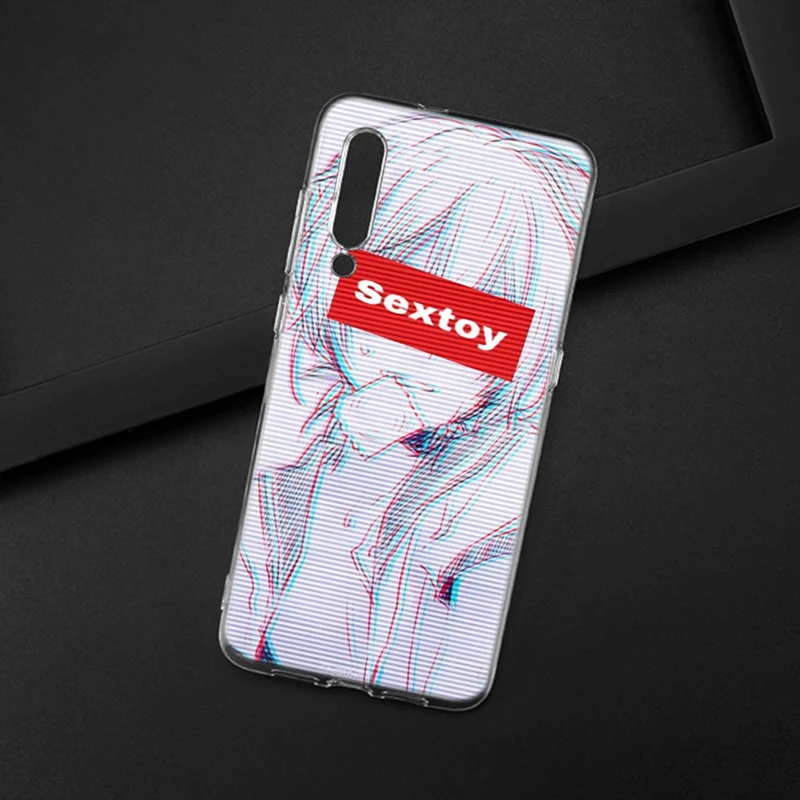 Роскошный мягкий силиконовый чехол LEWD Sad Anime для Xiaomi Pocophone F1 Mi 9T Pro CC9 CC9E 9 9SE 8 A3 A2 Lite A1