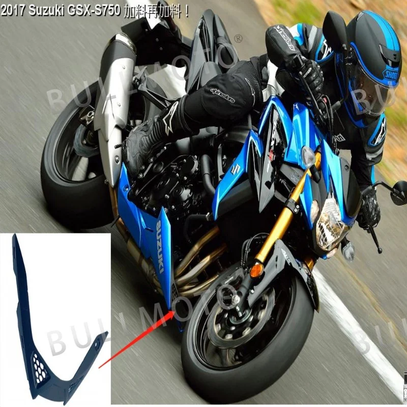 

Для SUzuki GSX-S750 2017 2018 2019 2020 Неокрашенный кронштейн для передней панели мотоцикла ABS инъекция обтекатель