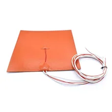 24V 800W 400*400MM Silicone Heating Pad For CR10 S4 3D Printer Hotbed Parts Heating Pads For CR10 S4 3D Printer Hotbed Parts