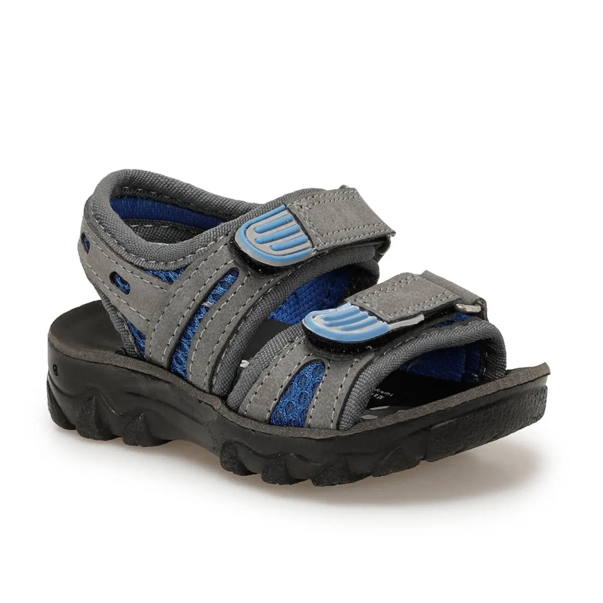 

FLO 91.510358.B Gray Male Child Sandals Polaris