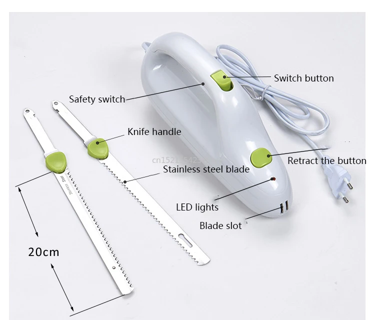 Многофункциональный кухонный инструмент электрический нож электрическая