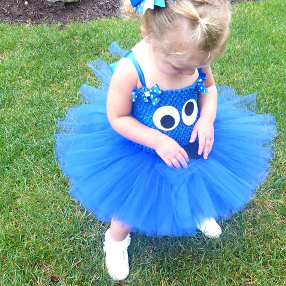 Мультяшное платье-пачка с печеньем королевские ПУШИСТЫЕ платья на день рождения