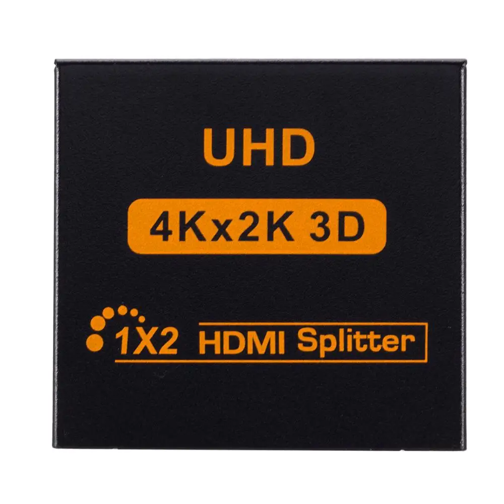 4K HDMI-совместимый сплиттер 1080P видео коммутатор 1 в 2 выхода усилитель двойной
