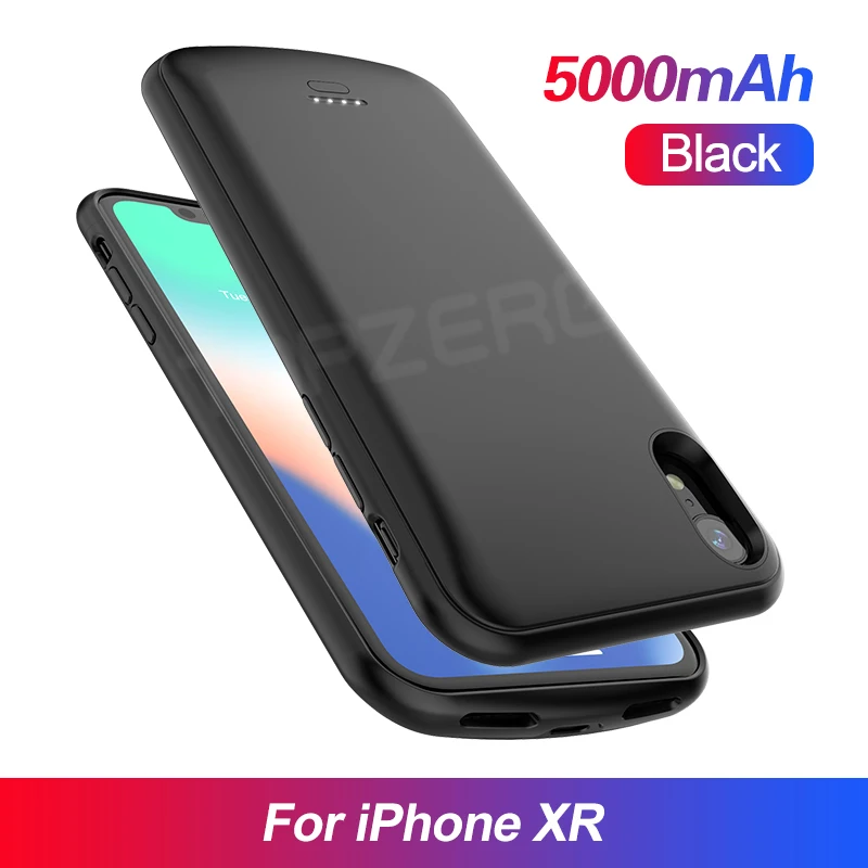 Зарядное устройство чехол для iPhone 5 5S SE 6 6S 7 8 Plus X XS XR XS MAX 11 Pro MAX Универсальное портативное зарядное устройство чехол - Цвет: 1 For XR