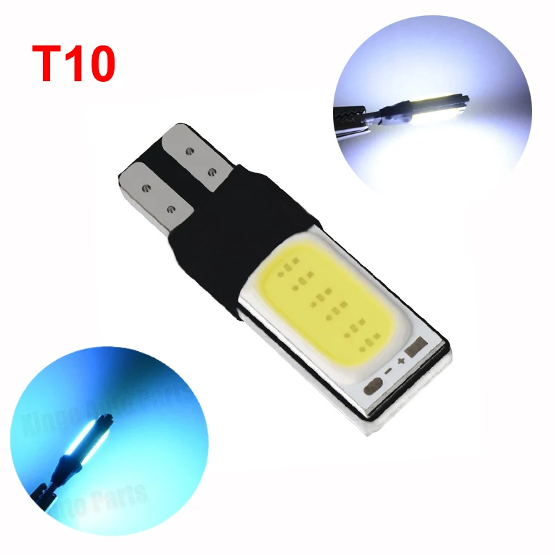 Светодиодсветодиодный автомобильные лампы T10 194 W5W COB Canbus без ошибок фары