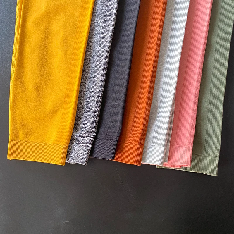 Dropship Leggings Fitness Women's Full Length Tights Running Pants Shaping Yoga Pants Exercise Pants Yoga Leggings High Waist