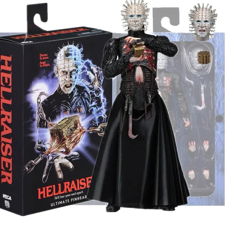 Фигурка NECA фирмы Hellraiser Ultimate Pinhead Оригинальная фигурка из ПВХ он разорвет вашу