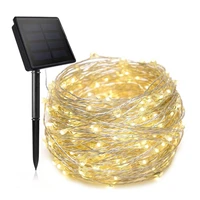 732m led solar string light outdoor lamp lights for holiday christmas party waterproof fairy lights garden garland decoration