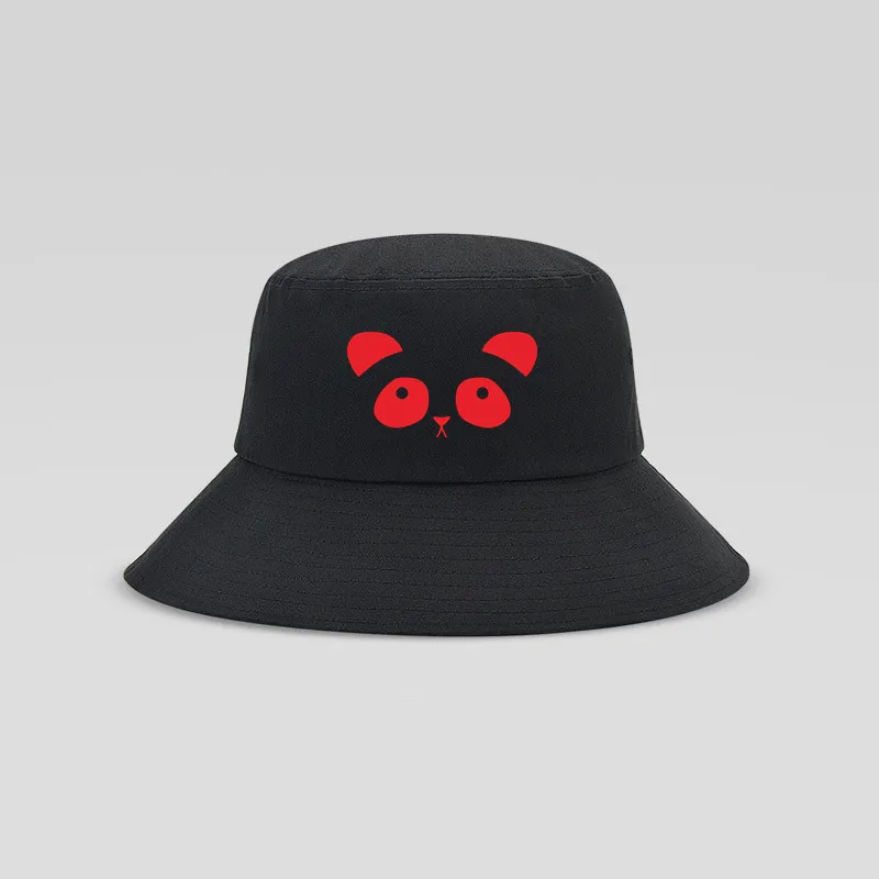 

1PC Cute Panda Bucket Hat Colorful Animal Hat Hip Hop Caps Foldable Hat For Men Women Hat Outdoor Cap Lovers Hat Fisherman Hat