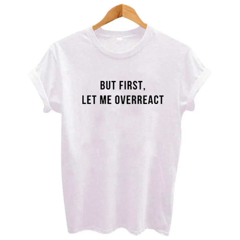 Смешно сказать футболки Femme Новое поступление Летнее женские Повседневное топы с