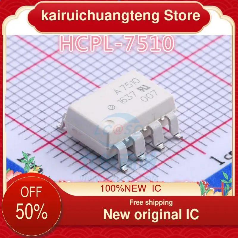 

10-200 шт. HCPL-7510 A7510V SOP-8 новый оригинальный IC