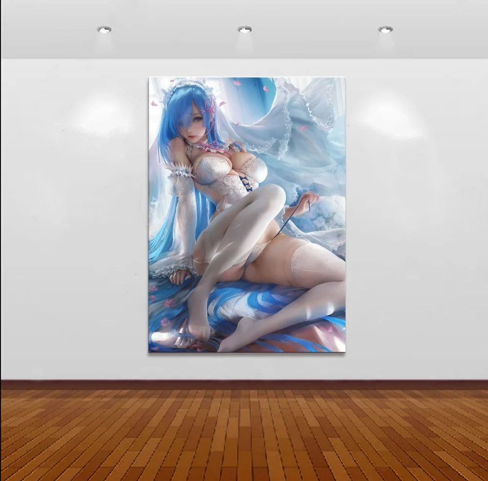 Модульная Картина на холсте для домашнего декора 1 шт. сексуальный Рем ReLife in a