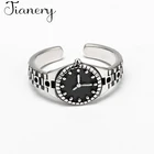 Новый Мода личность черного цвета в стиле панк Необычные кольца для Для женщин леди любимой Регулировка размера Размеры Праздничная бижутерия с кольцами, очаровательные подарки 2021