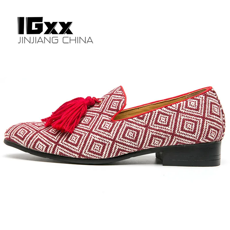 Броги IGxx мужские оксфорды заостренный носок под змеиную кожу с кисточками лоферы