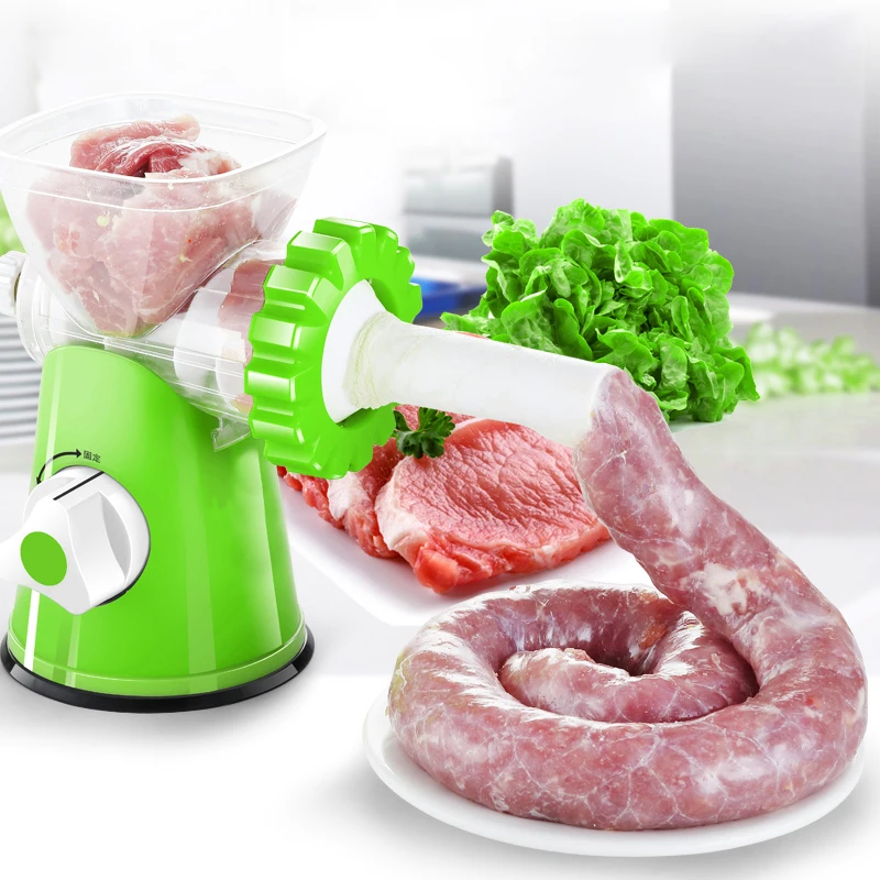Новая бытовая многофункциональная мясорубка, высокое качество, лезвие из нержавеющей стали, домашняя кухонная машина, мясорубка, колбасная машина