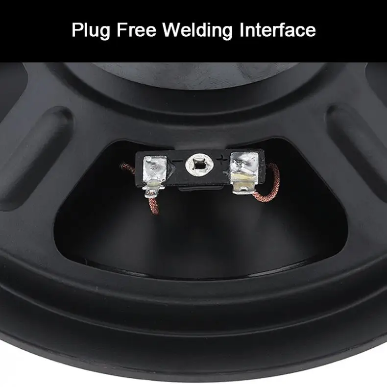 1 шт. 6-дюймовый Автомобильный коаксиальный Hi-Fi динамик 12 в 160 мм 80 Вт автомобильная