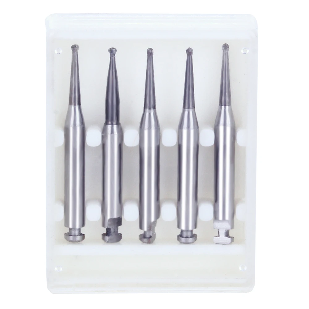 

5 Pcs Dental Product RA Round Bur Dental Lab low Speed Latch Type Tungsten Carbide Burs RA Bur Wholesale Price