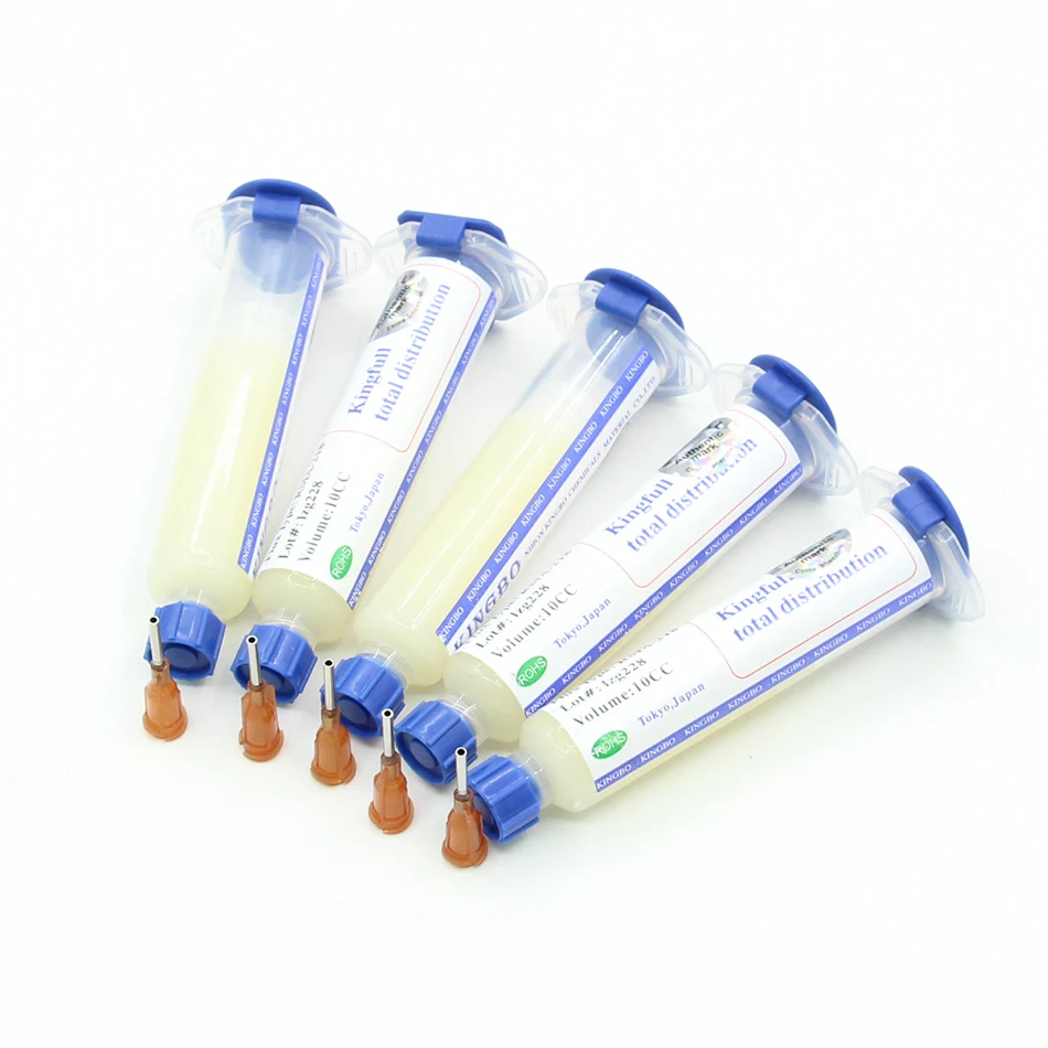 Паяльная паста KINGBO RMA 218 10 куб. См 5 шт./лот|soldering paste flux|paste fluxflux for soldering |