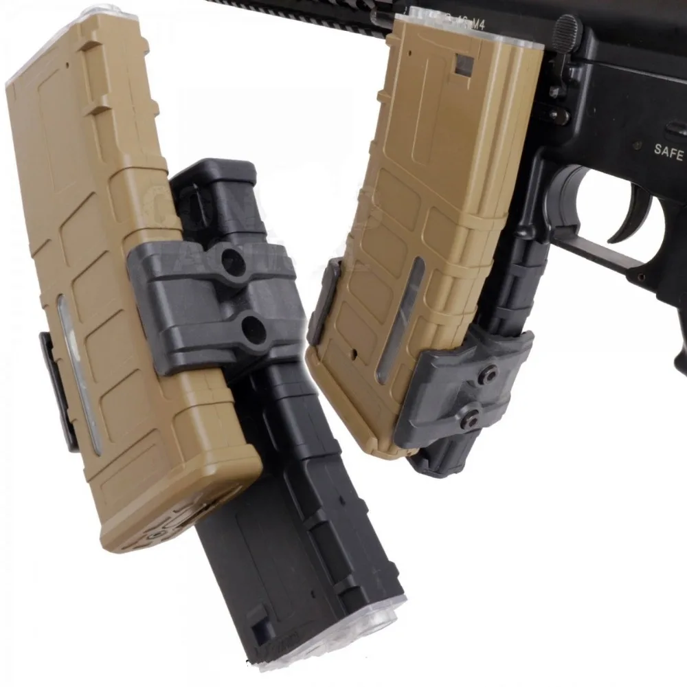 Тактическая Винтовка Airsoft Gun журнал параллельный соединитель M4 MAG595 двойной