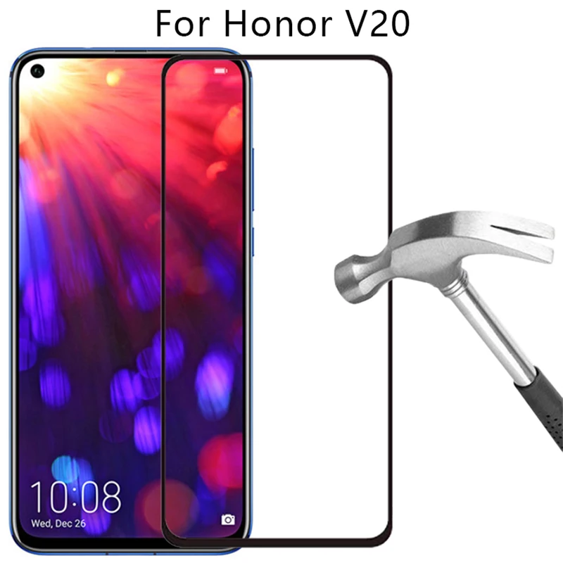 

protective glass on honor v20 screen protector tempered glas for huawei honorv20 honer onor view v 20 view20 safety film huawey