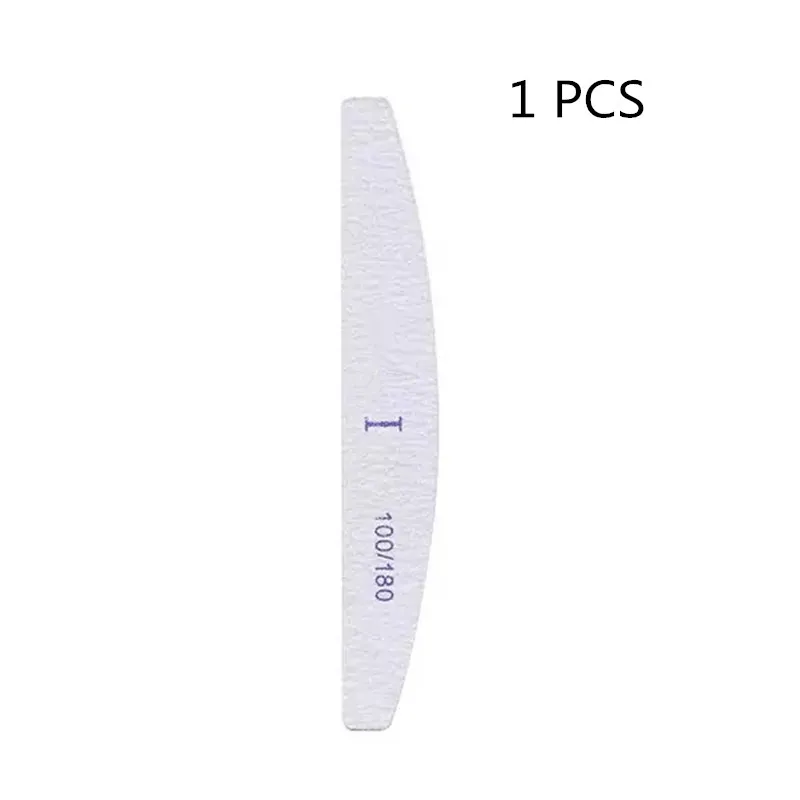 Any 1 PCS Пилка для ногтей 100 180 шлифовальный Полировочный блок для полировки профессиональных пилок для ногтей набор лимасов инструменты для маникюра и педикюра DIY наборы - Цвет: Any 1 PCS