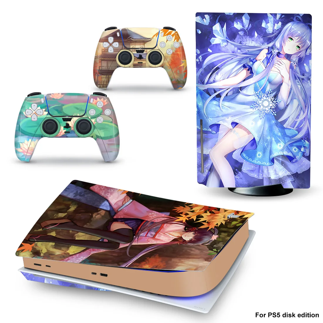 

Стильные наклейки для Playstation 5 и 2 контроллеров