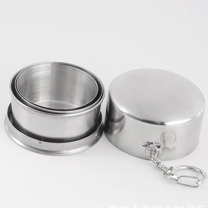 Чашка Складная из нержавеющей стали 75/150/250 м | Дом и сад