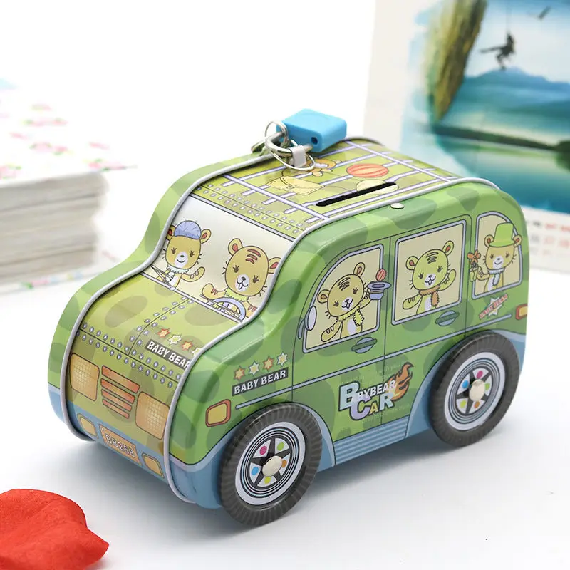 Автомобиль творческий геометрический абстрактный Копилка Мультфильм Маленькие