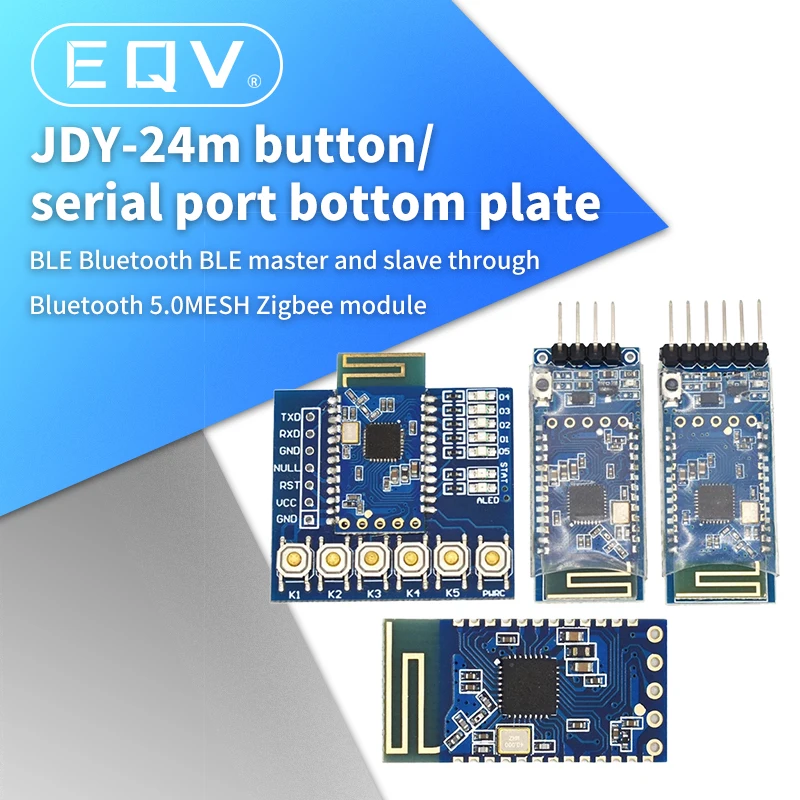 Модуль Zigbee BLE JDY-24M 5 0 Bluetooth JDY-24 через базовую пластину с кнопками | Электронные
