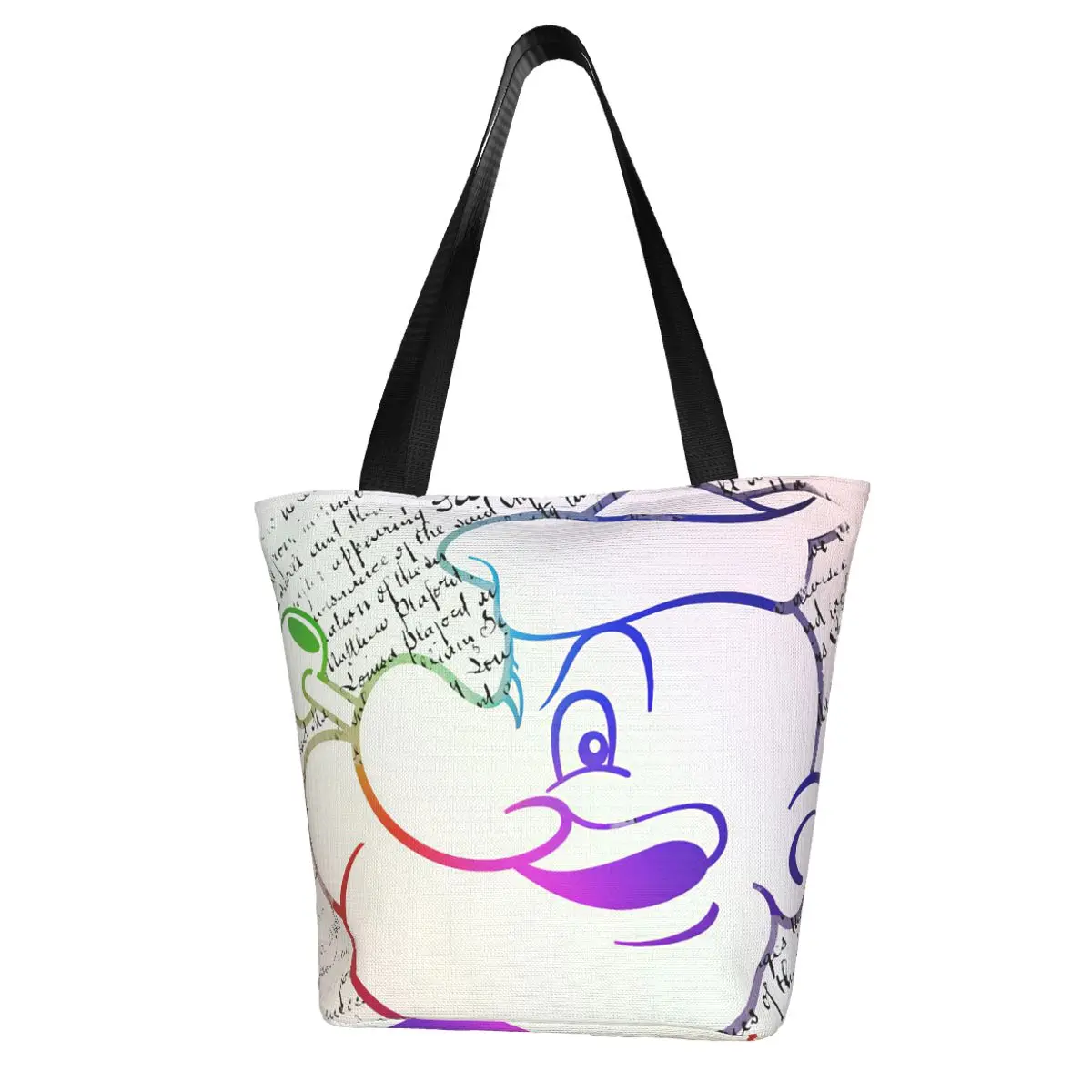 Thimble Theatre Shopping Bag Aesthetic Cloth Outdoor Handbag Female Fashion Bags