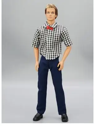 Одежда для куклы принца Кена модная повседневная одежда ручной работы наряд 30 см