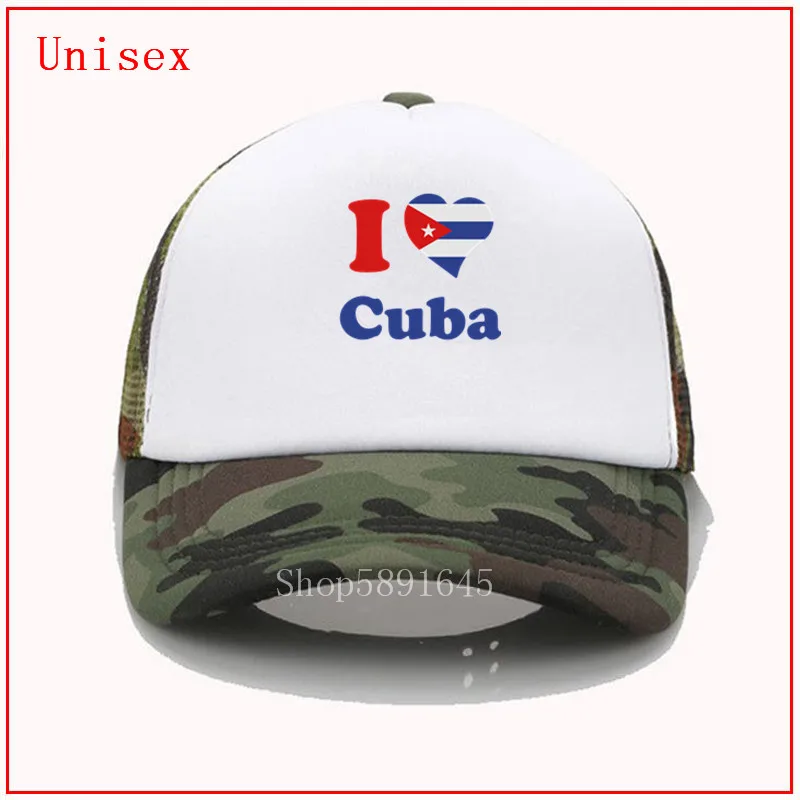 Панама с козырьком от солнца для мужчин и женщин шляпа надписью I love Куба летняя |